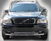 Volvo XC90 2002–2014 Priekšējais aizsargstienis ST014-2 (nerūsējošais tērauds) foto 1