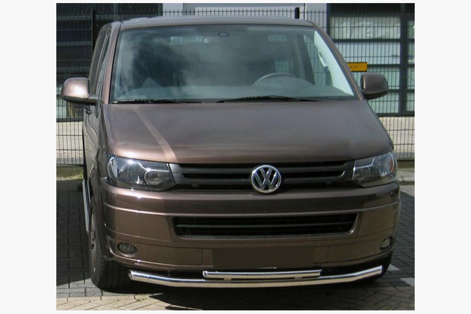 Volkswagen T5 2010–2015 Priekšējais dubultais aizsargstienis 60/48 mm (nerūsējošais tērauds) 60x42 mm Image