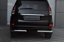 Toyota Land Cruiser Prado 120 2002–2009 Aizmugurējie stūra elementi AK003 (2 gab., nerūsējošais tērauds) foto 4
