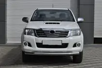 Toyota Hilux 2006–2015 Priekšējais aizsargstienis ST008 (nerūsējošais tērauds) foto 5