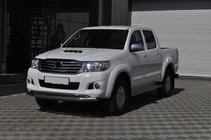 Toyota Hilux 2006–2015 Priekšējais aizsargstienis ST017 (nerūsējošais tērauds) foto 3