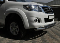 Toyota Hilux 2006–2015 Priekšējais aizsargstienis ST017 (nerūsējošais tērauds) foto 1