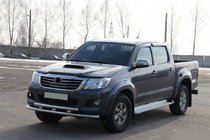 Toyota Hilux 2006–2015 Priekšējais aizsargstienis ST014 (nerūsējošais tērauds) foto 2