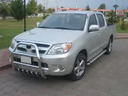 Toyota Hilux 2006–2015 Kengurbārs QT007 (nerūsējošais tērauds) foto 2