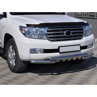 Priekšējā aizsargstanga ST015 (nerūsējošais tērauds) Toyota Land Cruiser 200 2007–2021 foto 1
