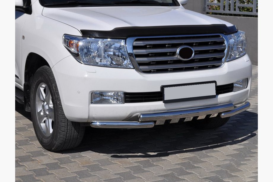 Toyota Land Cruiser 200 2007–2021 Priekšējā aizsargstanga ST015 (nerūsējošais tērauds) Image