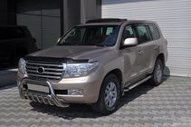 Toyota Land Cruiser 200 2007–2021 Priekšējais bullbar WT002 (nerūsējošais tērauds) foto 3