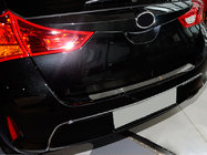 Toyota Auris 2012–2018 Aizmugurējā bampera uzlika Nataniko (HB, nerūsējošais tērauds) foto 1