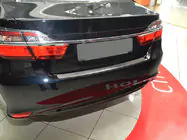 Toyota Camry 2011–2017 Nataniko aizmugurējā bampera uzlika (nerūsējošais tērauds) foto 1