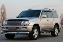 Toyota Land Cruiser 100 1998–2007 Priekšējā aizsargstanga ST015 (nerūsējošais tērauds) foto 1