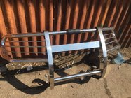 Toyota Land Cruiser Prado 120 2002–2009 Lietots kengurū stienis ar lukturu aizsardzību (oriģināls) foto 1