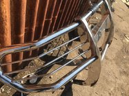 Toyota Land Cruiser Prado 120 2002–2009 Lietots kengurū stienis ar lukturu aizsardzību (oriģināls) foto 3