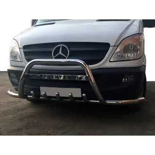 Kengurustienis WT003-Plus (nerūsējošais tērauds) Mercedes Sprinter W906 2006–2018 foto 1