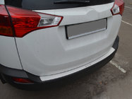 Toyota Rav 4 2013–2018 Nataniko aizmugurējā bampera uzlika (nerūsējošais tērauds) 2013-2016 foto 1