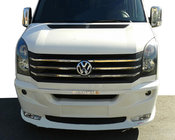 Volkswagen Crafter 2006–2016 Priekšējā bufera uzlika 2012↗ (Era taisna, krāsošanai) foto 2