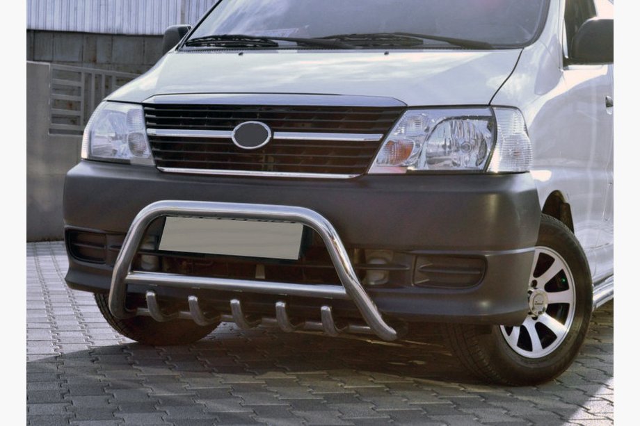 Toyota HiAce Priekšējais bullbar WT003 (nerūsējošais tērauds) Image