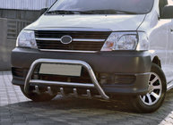 Toyota HiAce Priekšējais bullbar WT003 (nerūsējošais tērauds) foto 1
