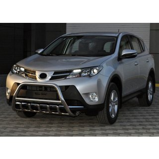 Priekšējais bullbar WT003 (nerūsējošais tērauds) foto 1