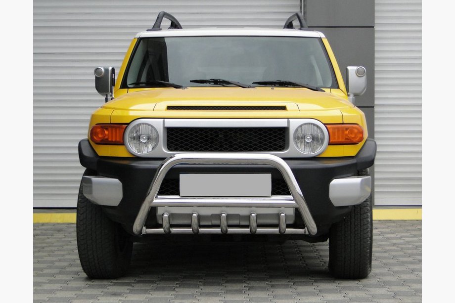 Toyota FJ Cruiser 2006–2022 Priekšējais bullbar WT003 (nerūsējošais tērauds) Image