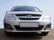 Dacia Logan MCV 2004–2014 Priekšējā apakšējā aizsargcaurule ST008 (nerūsējošais tērauds) 51 mm foto 1