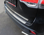 Toyota Highlander 2013–2019 Oriģināla aizmugurējā bampera uzlika foto 1