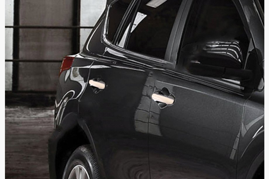 Toyota Rav 4 2013–2018 Durvju rokturu uzlikas (4 gab., nerūsējošais tērauds) Image