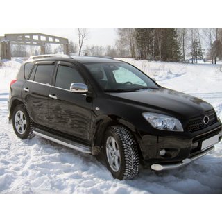 Ārējās logu apmales (4 gab., nerūsējošais tērauds) Toyota Rav 4 2006–2013 foto 2