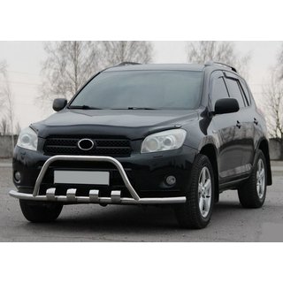 Priekšējais aizsargstienis WT-ST15 (nerūsējošais tērauds) Toyota Rav 4 2006–2013 foto 1