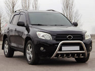 Toyota Rav 4 2006–2013 Priekšējais bullbar WT003 (nerūsējošais tērauds) foto 2