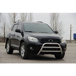 Priekšējais aizsargstienis WT022 (nerūsējošais tērauds) Toyota Rav 4 2006–2013 foto 2