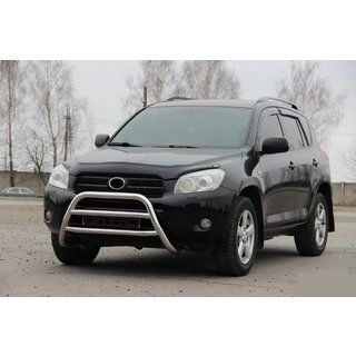 Priekšējais aizsargstienis WT022 (nerūsējošais tērauds) Toyota Rav 4 2006–2013 foto 3