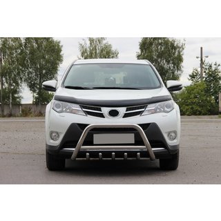 Priekšējais bullbar WT003 (nerūsējošais tērauds) foto 2
