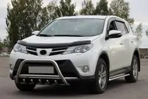 Toyota Rav 4 2013–2018 Priekšējais bullbar WT003 (nerūsējošais tērauds) foto 3