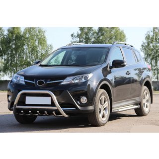 Priekšējais bullbar WT003 (nerūsējošais tērauds) foto 4
