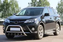 Toyota Rav 4 2013–2018 Priekšējais bullbar WT003 (nerūsējošais tērauds) foto 4
