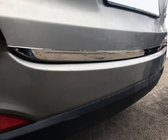 Hyundai IX-35 2010–2015 Bagāžnieka malas uzlika (nerūsējošā tērauda) OmsaLine – itāļu nerūsējošais tērauds foto 2