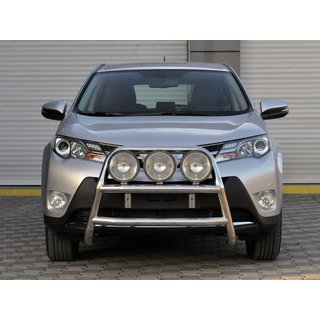 Priekšējais bullbārs WT018 (nerūsējošais tērauds) foto 1
