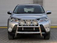 Toyota Rav 4 2013–2018 Priekšējais bullbārs WT018 (nerūsējošais tērauds) foto 1