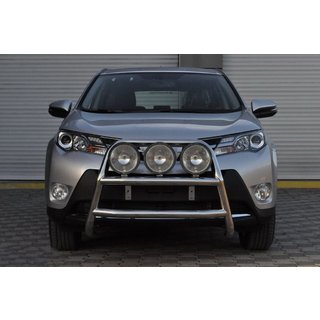 Priekšējais bullbārs WT018 (nerūsējošais tērauds) foto 3