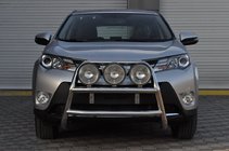 Toyota Rav 4 2013–2018 Priekšējais bullbārs WT018 (nerūsējošais tērauds) foto 3