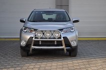 Toyota Rav 4 2013–2018 Priekšējais bullbārs WT018 (nerūsējošais tērauds) foto 5