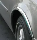 Honda Civic Sedan VII 2001–2006 Riteņu arku uzlikas (4 gab., nerūsējošais tērauds) foto 2
