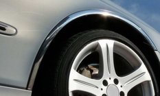 Honda Civic Sedan VIII 2006–2011 Riteņu arku uzlikas (4 gab., nerūsējošais tērauds) foto 3