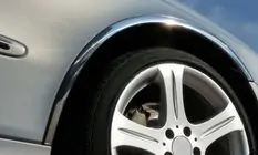 Honda Civic Sedan VII 2001–2006 Riteņu arku uzlikas (4 gab., nerūsējošais tērauds) foto 3