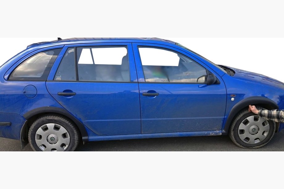 Skoda Fabia 2000–2007 Arku paplašinātāji (komplekts, melni) Image