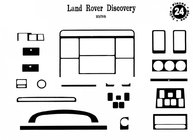 Land Rover Discovery II 1998–2004 Paneļa uzlikas Titāns foto 2