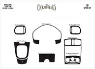 Mazda 323 1977–2003 Instrumentu paneļa uzlikas (2000-2004) foto 2