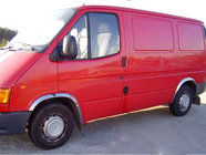 Ford Transit 1991–2000 Riteņu arku uzlikas (4 gab., nerūsējošais tērauds) foto 1