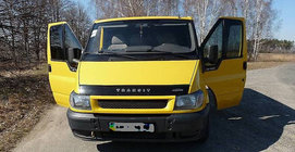 Ford Transit 2000–2014 Motora pārsega deflektors 2000-2006 VIP foto 1