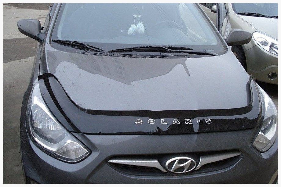 Hyundai Accent 2011–2017 Kapota deflektors 2010-2014 (VIP) Image